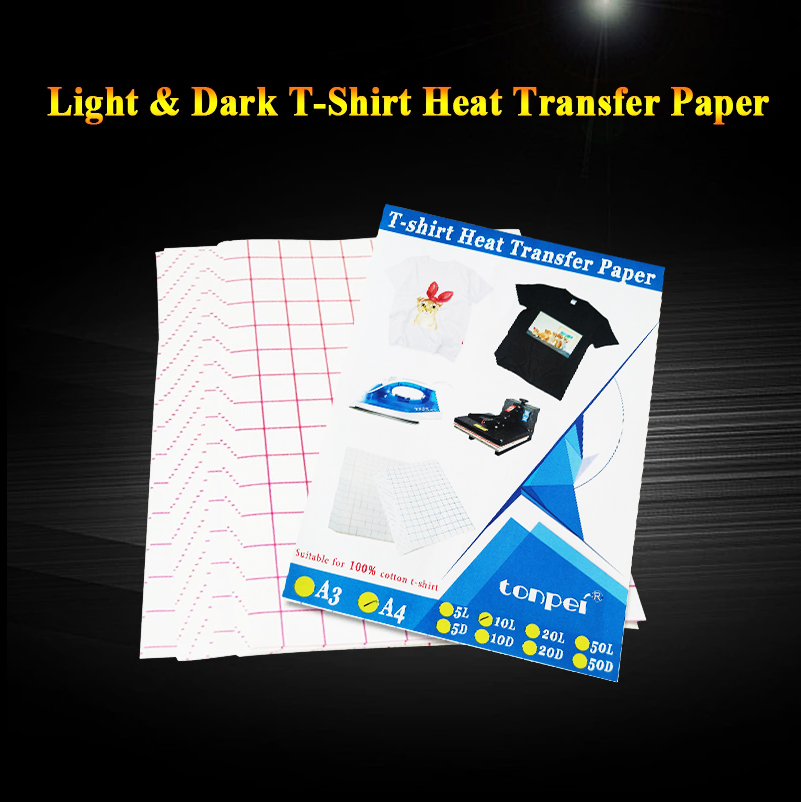 White Toner Transfer Paper - 10 hojas de papel de transferencia