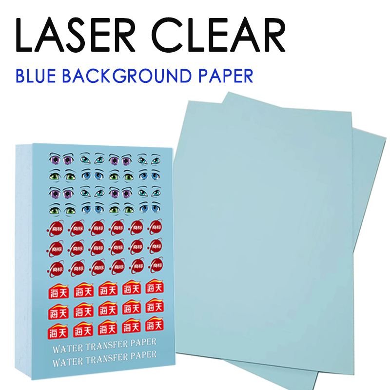 White Toner Transfer Paper - Papel de Transferencia Transparente A4 de