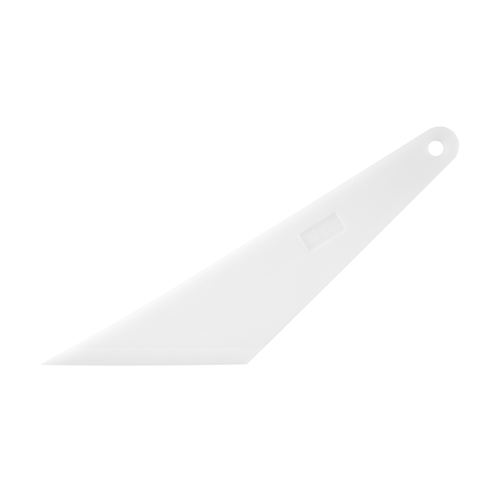 White Toner Transfer Paper - Raspador de Plástico Triangular Blanco Antiarañazos