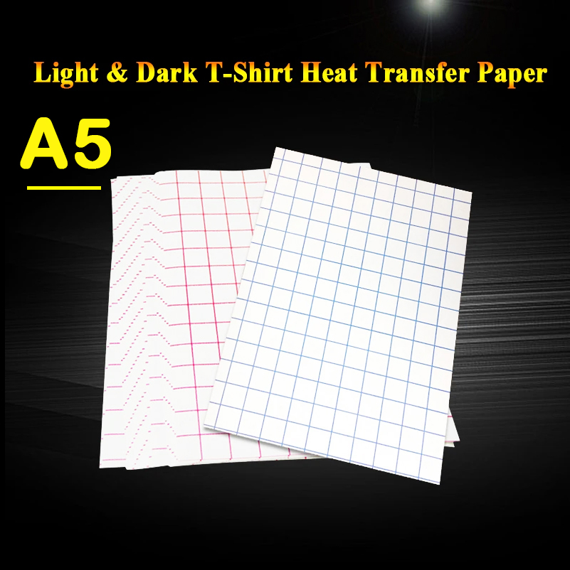 White Toner Transfer Paper - 20 hojas de papel de transferencia