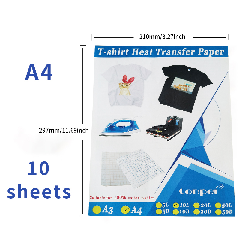 10 hojas de papel de transfere - White Toner Transfer Paper reseña y precio