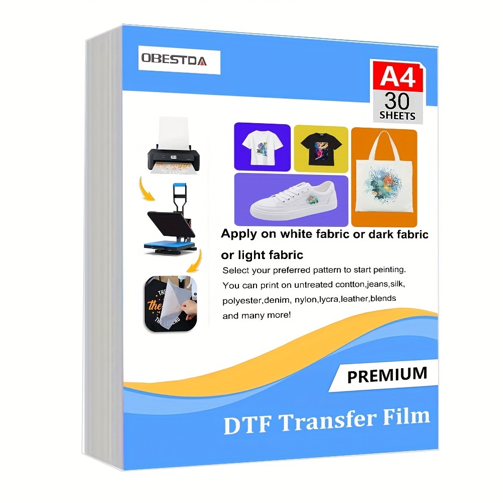 Película de transferencia DTF  - White Toner Transfer Paper reseña y precio