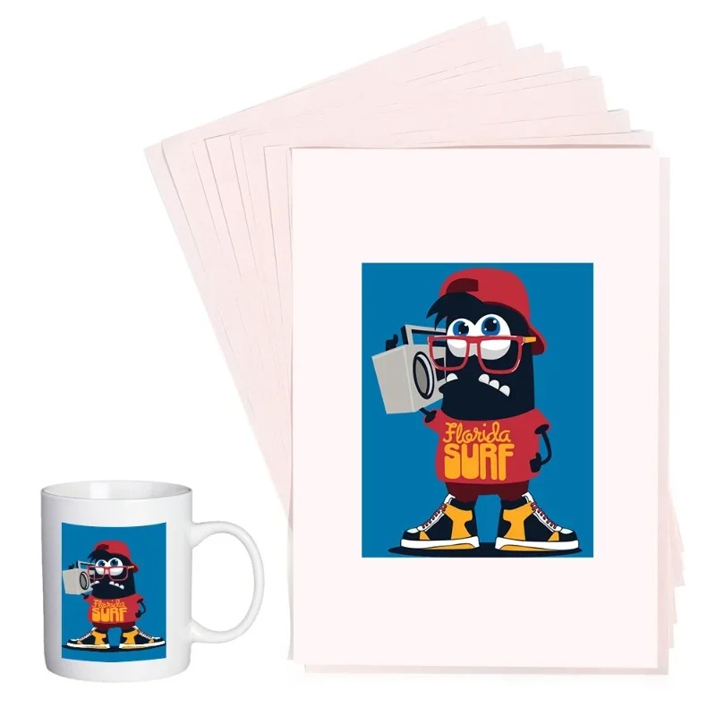 100-10 Uds. Papeles de transfe - White Toner Transfer Paper reseña y precio
